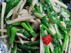 韭菜炒蚌肉-洞天食府(北大街店)