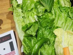 生菜-青瓦炭韩潮烤肉(花园道店)