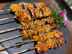 炭烧日式鸡串-嗨寿司 无国界料理
