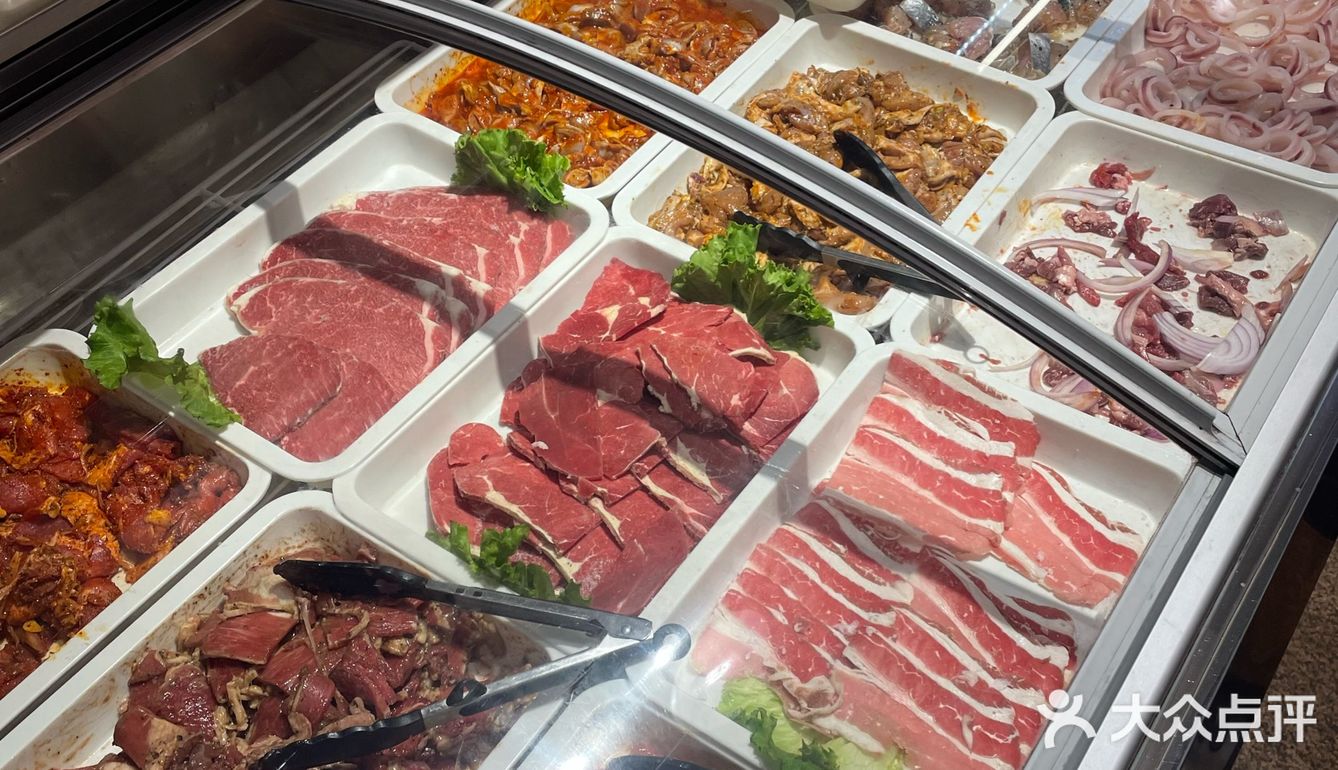 实打实的肉无限量吃