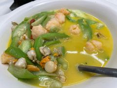 丝瓜虾滑鲜毛贝-亿香酒店
