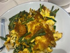 笨鸡蛋炒虾仁-食家鸽园