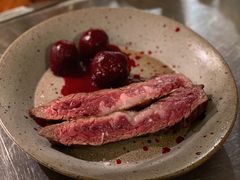 炭烤和牛腹肉加酸甜甜菜头-BOR Eatery(安福路店)