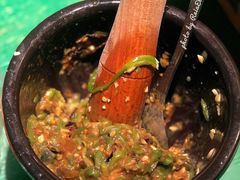皮蛋青椒擂茄子-费大厨辣椒炒肉(太平老街店)