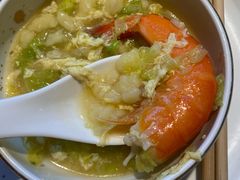 海鲜疙瘩汤-悦海·家宴·冰花皮皮虾大锅贴(宝龙店)