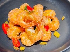 葡萄干油爆虾-阿明小菜·海鲜·上海菜(梅陇店)