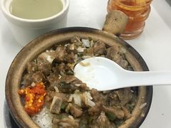冬菇排骨煲仔饭￼-阳江河堤老牌曾记美食