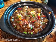 臊子炒凉粉-林间山庄