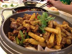 干锅牛蛙-西安美食阁(四平路店)