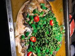 -探鱼·鲜青椒爽麻烤鱼(番禺万达店)