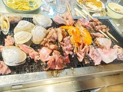黄蚬子-腾格勒烤羊腿