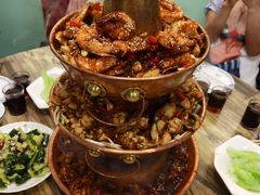 -超越炭火牛蛙火锅鸡(河东店)