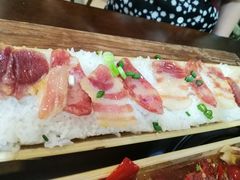 -胡须哥网红竹筒菜