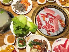 -韩京炭火烤肉自助料理(柯桥万达店)