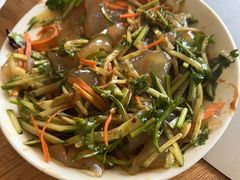 农家拌拉皮-北京龙庆四季香农家饭庄·灶台鱼·碳烤虹鳟鱼(龙庆峡店)