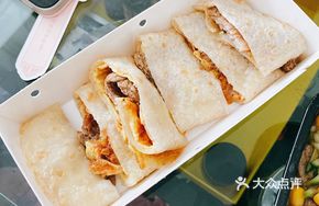 Pork Tenderloin Egg Pancake