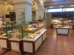 面包甜点陈列柜-长发西饼(道前店)