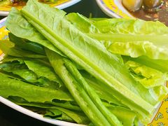 麻酱油麦菜-芦月轩羊蝎子(北蜂窝店)