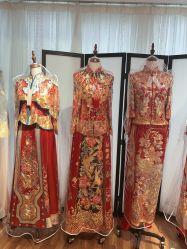 -懿沉香中式嫁衣礼服秀禾服龙凤褂马来褂旗袍总店