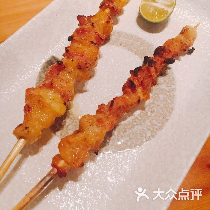 鸟啸炭火烧酒场鸡尾尖图片-北京日本料理-大众点评网