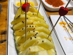 烤菠萝-钱锋炭缸烧烤(南湖大路总店)