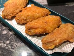 蛋黄鸡翅小份-新白鹿餐厅(松江开元地中海店)