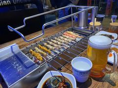 自助取餐区-三个蒙古大叔羊肉串(大宁店)