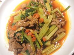 小炒黄牛肉-小放牛炒菜馆(军校店)