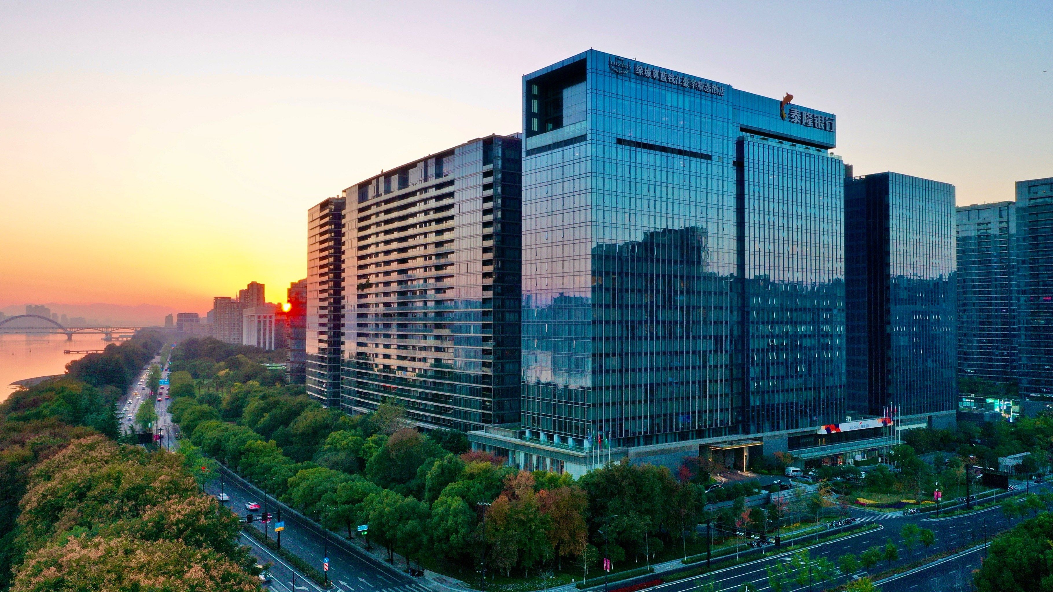 杭州绿城尊蓝钱江豪华精选酒店不仅仅只有蓝