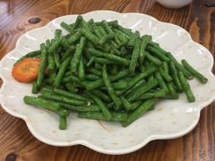 虾酱炒豆角-南记食粥坊·宵夜大排档(岭南分店)