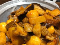 -东来菜馆•手抓海鲜家常菜•海鲜锅贴(鸽子窝店)