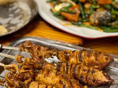 炭烤大笔管鱼-老东镇啤酒屋海鲜加工·蒸汽海鲜·海鲜烧烤(台东店)