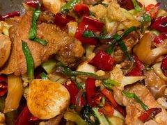 干锅有机菜花-金掌勺·锅包肉(广渠门店)