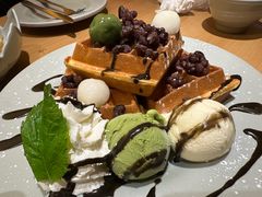绿茶华夫饼-Lia Cafe Bar Restaurant松山咖啡屋