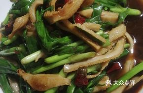 Garlic Stir-fried Lamb Tripe