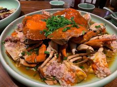 糟骨头蒸膏蟹-虎哥私房菜(馒头山店)
