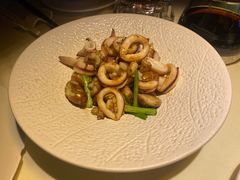 沙姜爆鲜鱿-百味馆·粤菜·湛江菜(后海花园店)