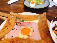 巴黎火腿鸡蛋芝士蘑菇可丽饼-RAC BAR(安福路店)