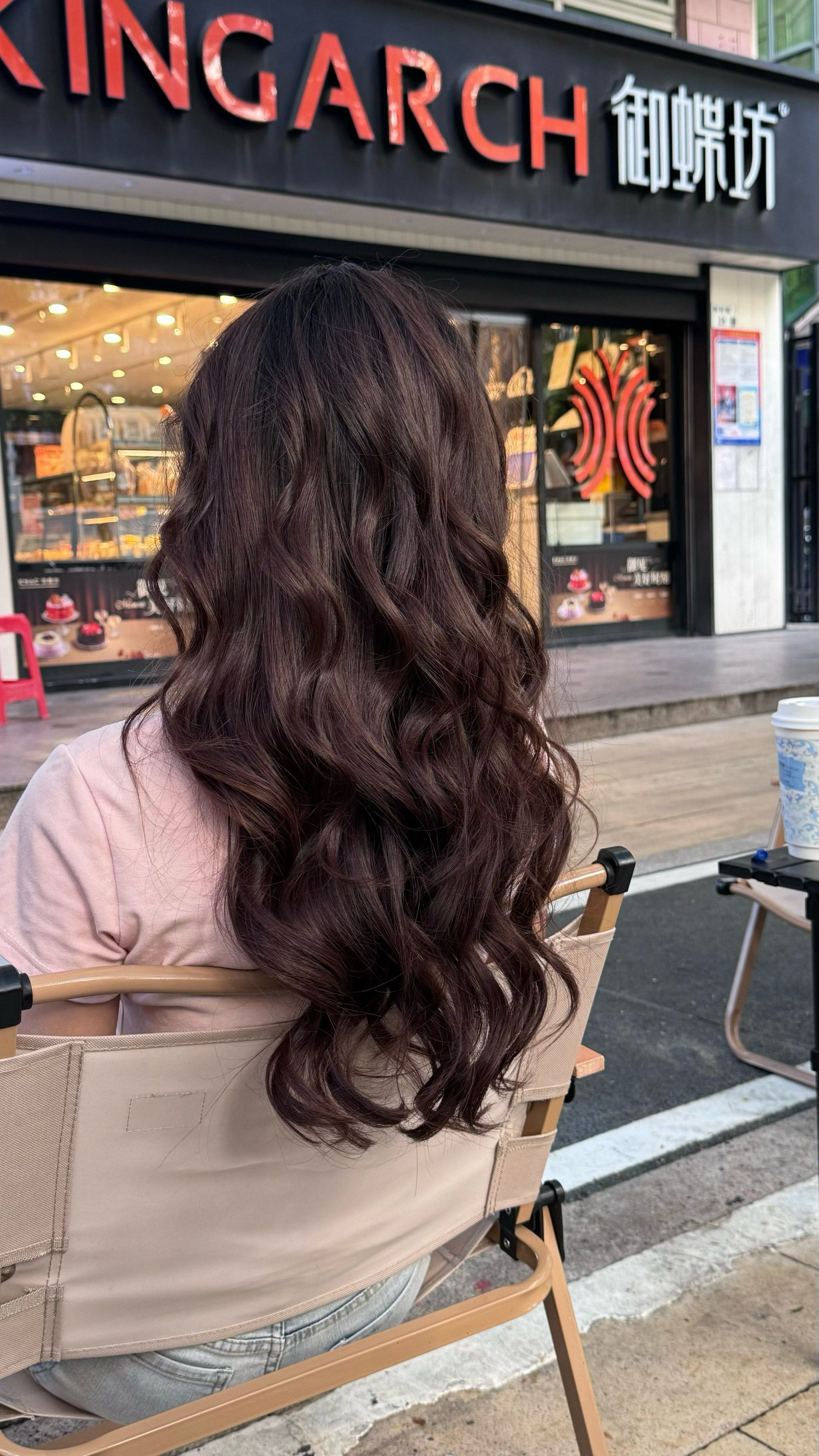 女生烫发发型 #法式慵懒卷发 #深圳做头发哪里好#做一次可美半年的