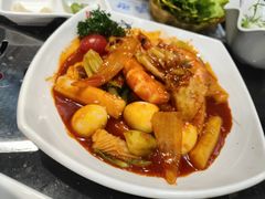 海鲜炒年糕-青松馆韩国料理(香港中路佳世客店)