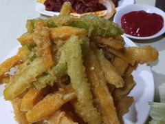 炸蔬菜-平山城鑫烧烤(建国楼店)