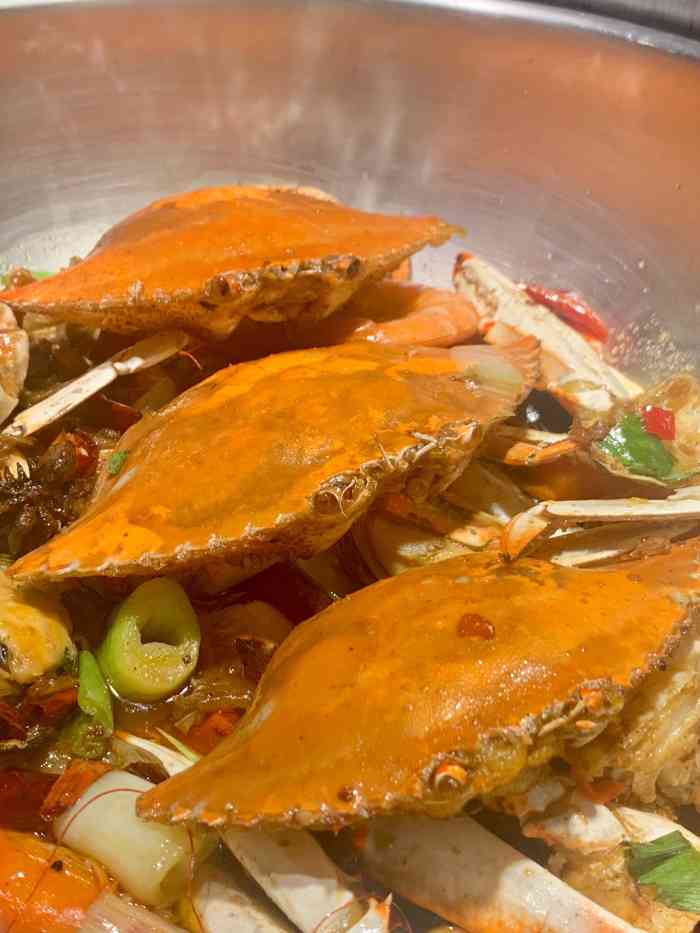 七欣天(上海杨浦国定东路店)-"蟹的味道没得说,很棒很香很入味,环境
