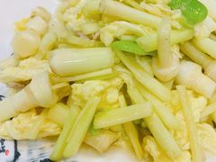 茭儿菜炒鸡蛋-广迎居老正兴菜馆
