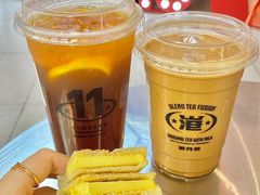 鲜奶多士-港究茶·冠军丝袜奶茶(皇庭广场店)