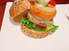芝心牛肉汉堡-Lets burger非常汉堡·环球风味(蓝色港湾店)