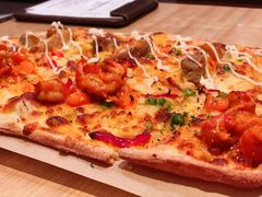 咸蛋黄双拼比萨-必胜客(城西银泰店)