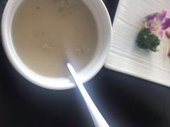 奶油蘑菇汤-天塔旋转餐厅
