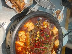 -探鱼·鲜青椒爽麻烤鱼(苏宁广场店)