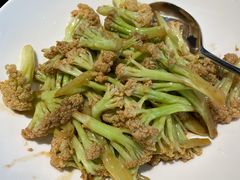 啫啫虾酱花菜-千日贺茶餐厅(高新万达店)