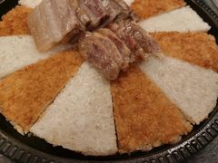 厨娘腊味煎锅巴-小厨娘淮扬菜(六合欢乐港店)